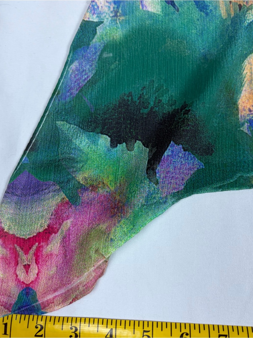 Soft Surroundings Multicolor Watercolor Sleeveless Tunic Tank - Picture 6 of 9